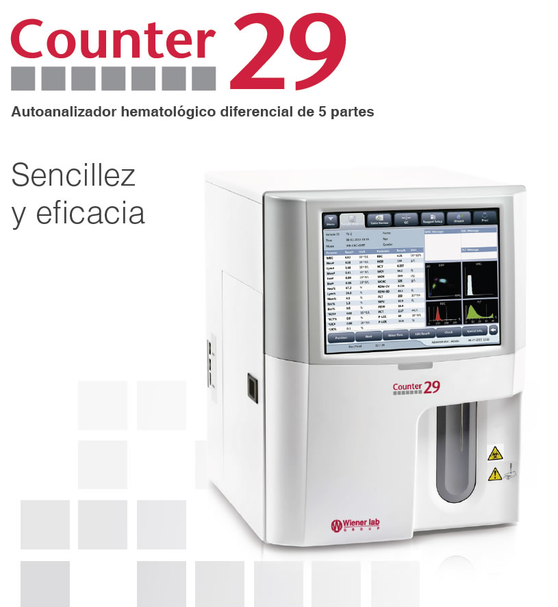      COUNTER 29 - 5 diff - 60 muestras por hora     